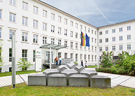 Gebäude der BfG in Koblenz (Foto: Hils/BfG)